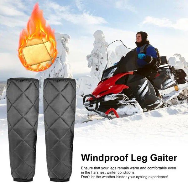 Cobertores Ajustáveis Aquecedores de joelho de motocicleta |Proteção de pelúcia Proteção à perna Provo de água Ciclismo mais quente cobertor à prova d'água