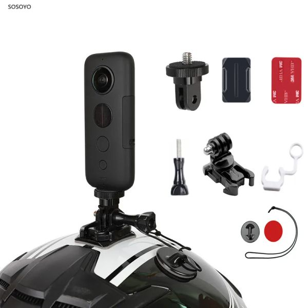 Accessori Accessori motociclisti mobile basare in base a base di parti fisse set per insta360 One x Action Camera Accessori