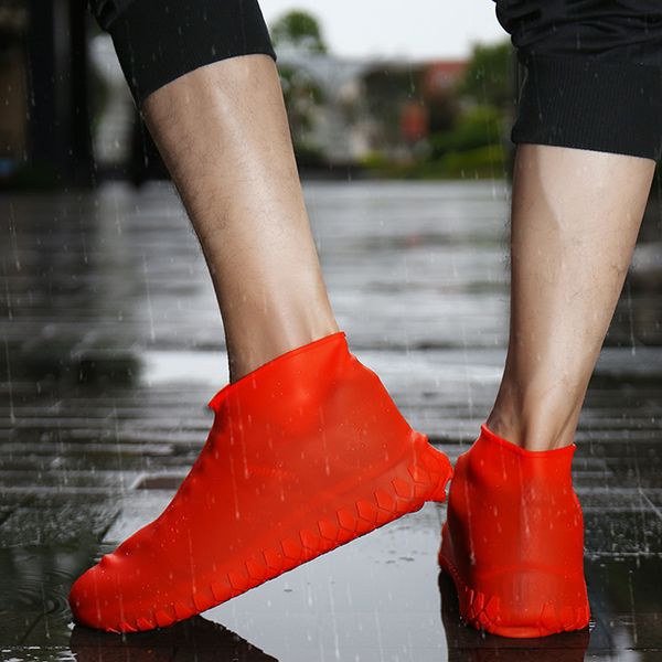Abooti di pioggia Spring uomini donne da donna scarpe trasparenti in gomma ragazzi ragazzi bambini caviglie calzature stivali da pioggia impermeabili