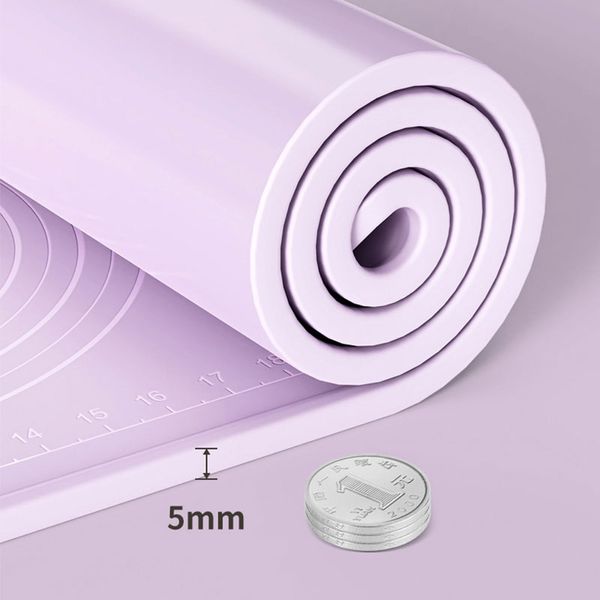 5mm de espessura de silicone tapete 70x50 Postral antiaderente Folha de tapete de folha de tape