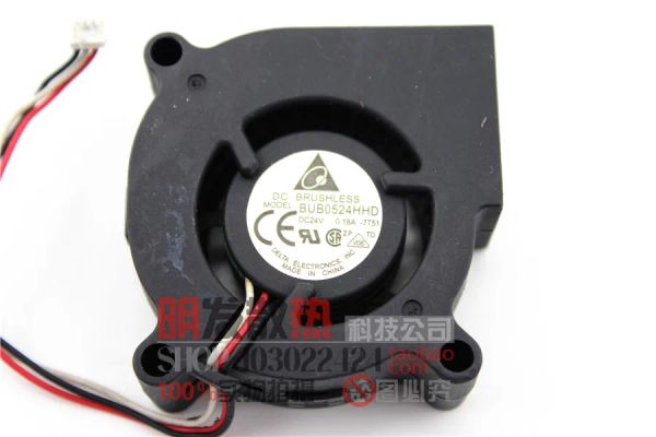 Resfriamento 5cm 5020 bub0524hhd 24v 0,18a Projetor impressora Variável Turbo Fan Fan Fan