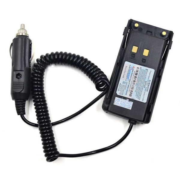 Ladegeräte Original Wouxun KGUV9D KGUV9D Walkie Talkie Car Ladegerät Batterie -Eliminator -Adapter für KGUV9D plus Ham Radio HF Transceiver