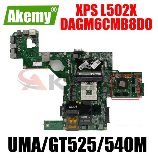 Материнская плата CN0NXH8C CN0714WC для Dell XPS L502X Материнская плата ноутбука DAGM6CMB8D0 Основная плата HM67 100% полностью протестированная