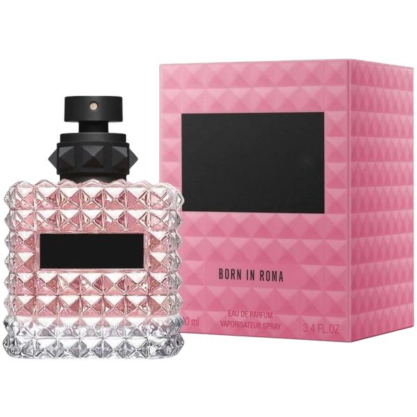 Schnellversand in USA Frauen Parfums 100 ml Luxusglasflaschen Spray Elegant Geruch aromatisches Spray Köln für Parfum
