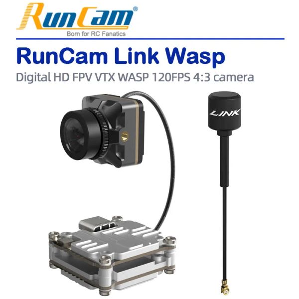 Telecamere RunCam WASP WASP Digital HD FPV VTX WASP 120FPS 4: 3 Camera