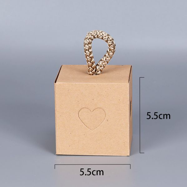 10pcs Hollow Heart-to-Heart Candy Box Bag New Craft Wedding Favor Boxes Gift Box Sacos de Caixa de festa 6*6*6cm