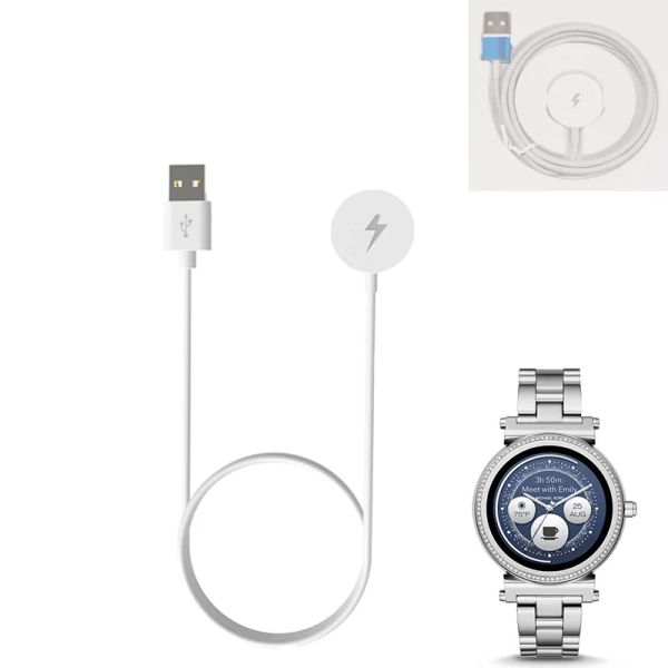 Accessori Caricatore wireless per smart orologio MKT5030 MKT5017 Fossil Gen 2 Gen 3 Stand di ricarica