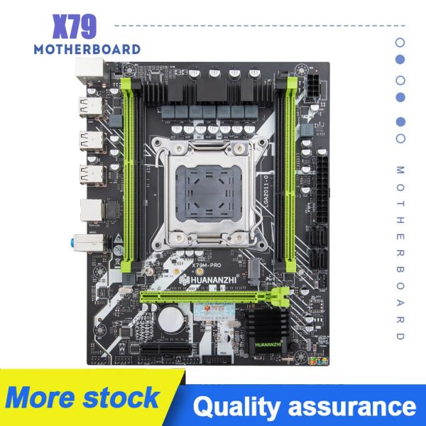 Motherboards Huananzhi X79 M Pro Motherboard Support Intel Xeon E5 2689 4*8 GB DDR3 REC -Speicher NVME USB3.0 NVME USB SATA 3.0