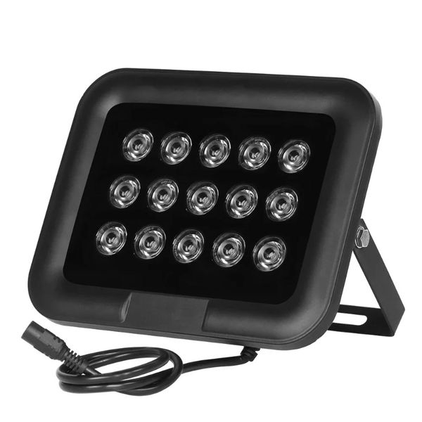 2024 Nuovi LED CCTV 15 IR Array Infrared Illuminator a infrarossi IP65 850nm Waterproof Night Vision Night Vision CCTV Luce di riempimento CCTV per telecamera CCTV per