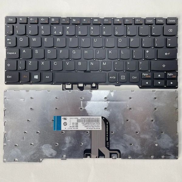 Клавиатуры Великобритания Клавиатура для ноутбука для Lenovo Yoga 211 Yoga 2 11 20332 A10 A1070 ST2FUK 252144441 PK130T52A10 Великобритания