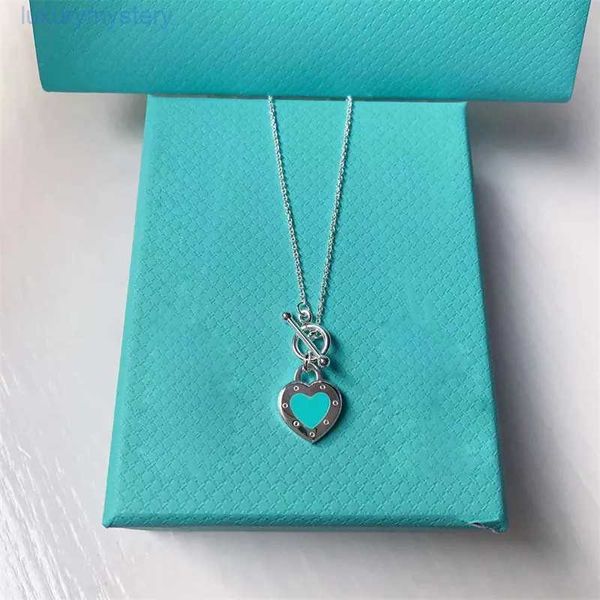 2024 Heart Nearcenecklaces Женская любовь к сердцу ожерелье для сердца.