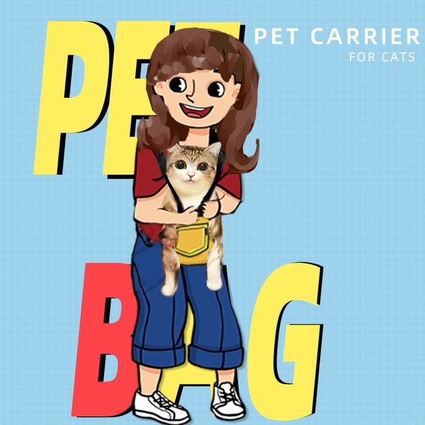 Pet Carrier für Katzenträger Verstellbarer Rucksack Outdoor Travel Pet Products Pads Bags für Katzenversorgung