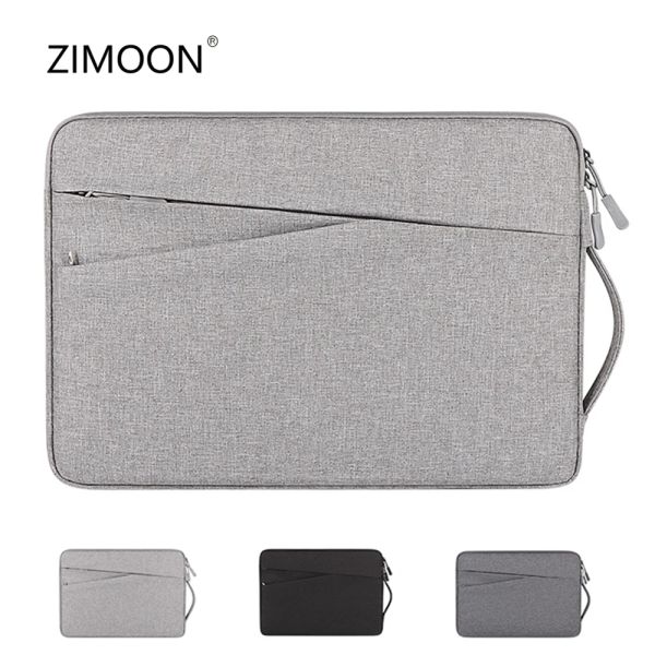 Casos Multifunction lateral transportar laptop saco de 13/14/15 polegadas Caixa de notebook para MacBook Laptop Sanve Bolsa Bolsa Bolsa de Computador