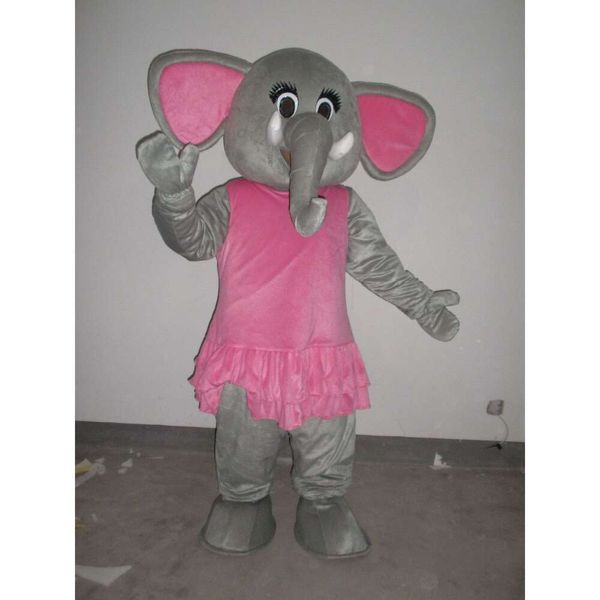 Maskottchen Kostüme Maskottchen Kostüme Schaummädchen Elefant Cartoon Plüsch Weihnachtskleid Halloween Maskottchen Kostüm Zhsh