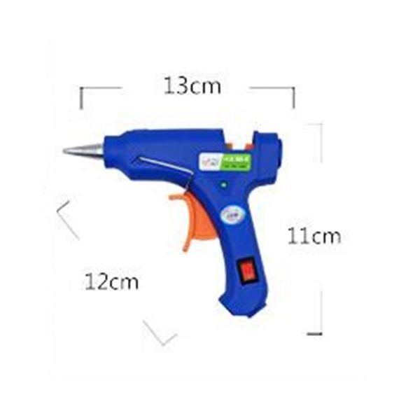 Pistola per colla a caldo mini industriali mini pistole termo elettrico strumento di temperatura termica con stick per colla 7 mm