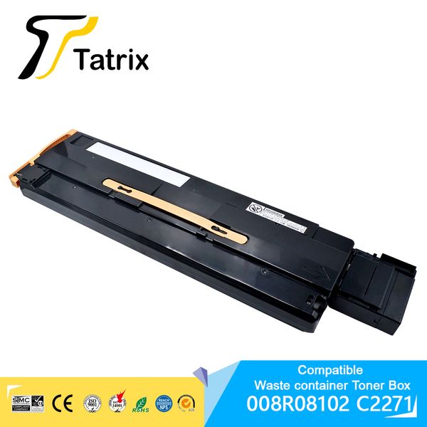 Tatrix 008R08102 Contenitore di rifiuti 008R08102 C2271 Scatola del toner di rifiuti compatibili per Xerox Apeosport -VI C2271 C3370 C3371 C4471