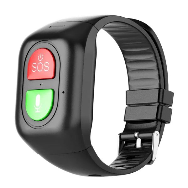 Relógios Smart Bracelet Standy Standby Homens idosos estudantes SOS ASSISTIR PARA IOS ANDROID ANDROID CARENT O PEDOMENTE DE PRENTES GPOMENTE GPS RUTELER Relógio