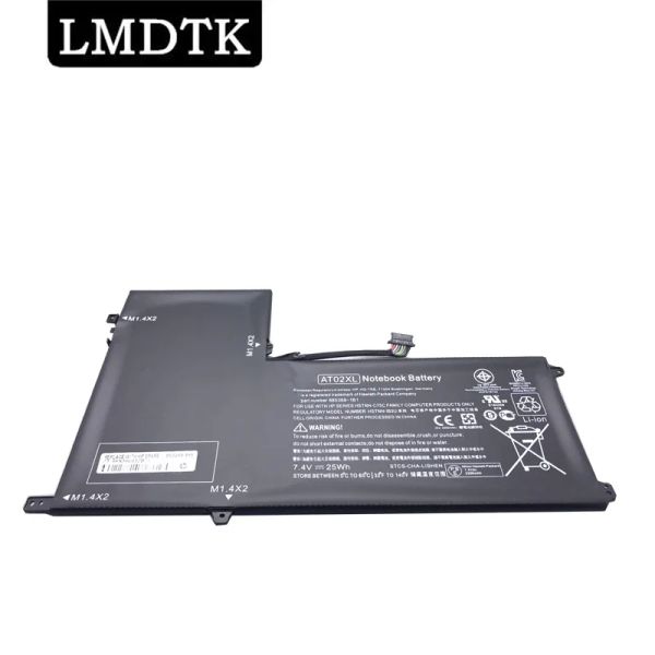 Batterie LMDTK Nuova batteria per laptop AT02XL per HP ElitePAD 900 G1 Tablel HSTNNC75C HSTNNIB3U AT02025XL D3H85UT HSTNNDB3U 7.4V 25WH