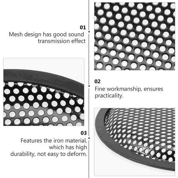 Grill altoparlante Grill da 8 pollici Protettore Copertura Sottwer Coperchi Accessorio per la Guardia Outdoor Net