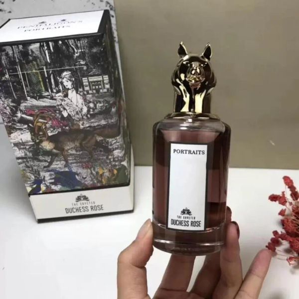 Fragrância por atacado Preço perfume retrata o inimitável Penhaligon Beasthead Capricorn Head William Men Perfumes 75ml Veja