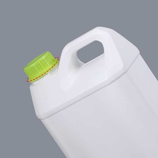 1L-3L engross HDPE Plástico Recipiente com tampa de tampa líquido Jerry pode vazar garrafas de água à prova de água barril de mel multiuso