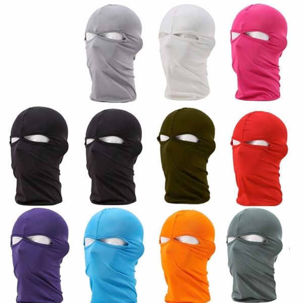 Maschere per ciclismo per biciclette per biciclette integne MTB Maschere per la testa esterna Balaclava Maschera Full Mask Cappello Protezione Multi Colors223W