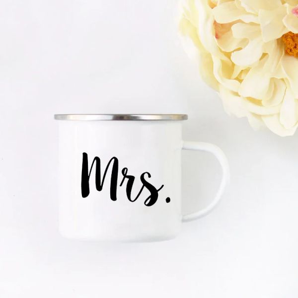 Karısı koca kupalar Bay ve Bayan Çift Kupa Gelin Duş Hediyeleri Düğün Bittday Hediye Kupa Sıcak Soğuk Kahve Çay Su Suyu