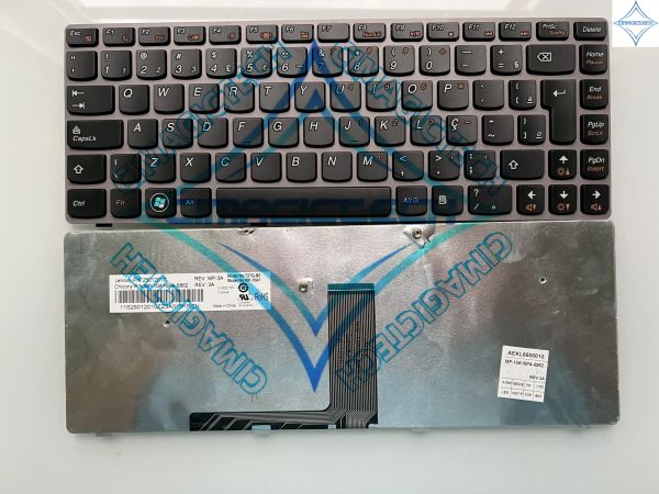 Teclados novos portugueses brasileiros do BR Brasil para Lenovo Ideapad Z470 Z475 Z370 Z470A MP10A16PA6862 T2TQBZ 25012010 Teclado