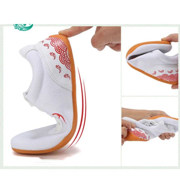 Tradicional chinês Antigo Beijing Tai Chi Kung Fu Sapatos Para Performance de Equipe Combine Sapatos de Artes Marciais Para Exercício Unissex Adult