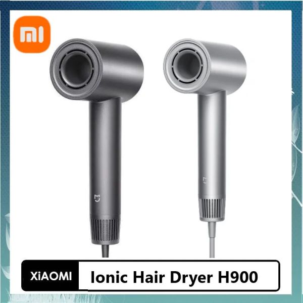 Essiccatori xiaomi mijia asciugacapelli ionici h900 ione negativo macchina per asciugatura veloce veloce con supporto per supporto diffusore asciugacapelli portatile