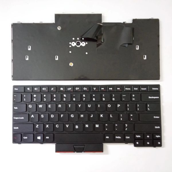 Teclados Novo inglês dos EUA para IBM ThinkPad Edge E430 E330 E430C S E435 E445 Nobacklight Black Nowith Point Stick Teclado do laptop