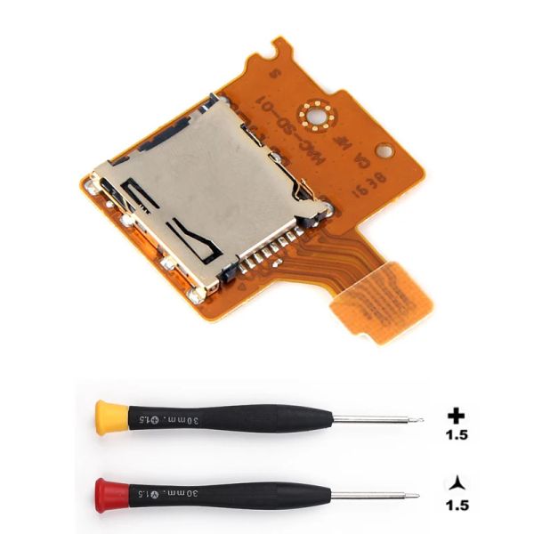 Ersatz Micro SD TF Kartenschlitz -Socket Reader -Karte für Nintendo Switch NS Console Reparatur Teil Kit