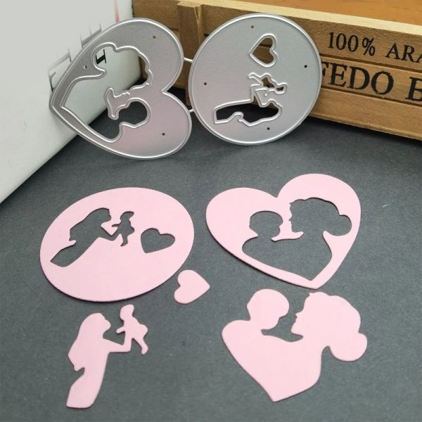 91ad Melhor mãe Ever Letters Metal Cutting Dies estêncil Diy Scrapbooking