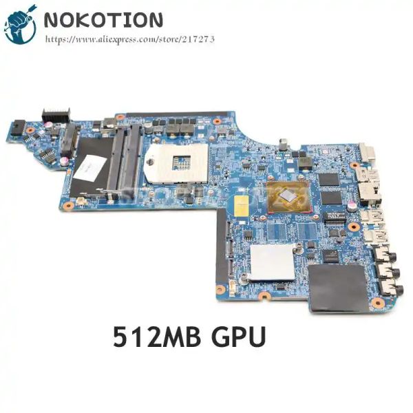 NOKOTION CONSEGLIA PER HP PAVILION DV7 DV76000 Laptop Motherboard HM65 DDR3 512MB GPU 659093001 659094001 639390001 665987001