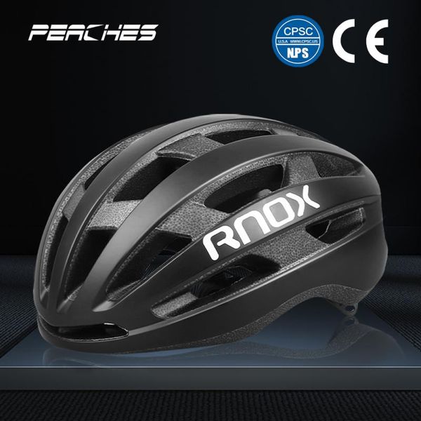 RNOX Bike capacete Ultralight respirável Capacete de segurança de bicicleta Mulheres Mulheres ajustáveis 55-60cm Capacete de ciclismo de bicicleta de estrada MTB MTB