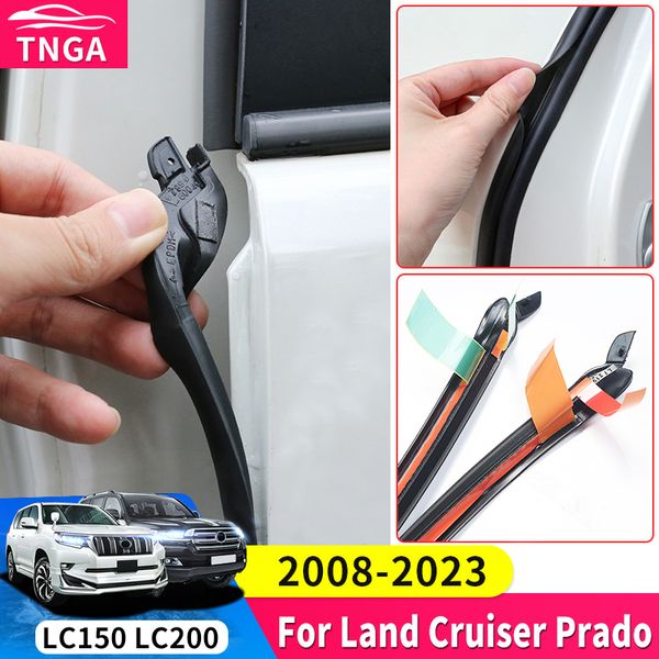 Para Toyota Land Cruiser PRADO 150 200 WEATRIP RUBRIP LABRELA BURMING B PILLAR RUDO DE EXPERIONAÇÃO LC150 LC200 ACESSÓRIOS EXTERIORES