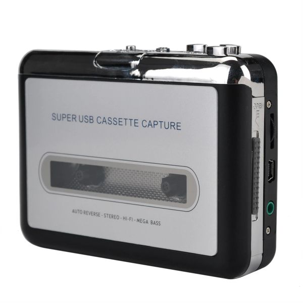 Spieler EZCAP218 Super USB -Kassette Capture Tape zum MP3 -Kassetten -Konverter -Spieler