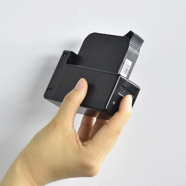 Impressoras mini impressora portátil Marcador de datas de data do marcador QR Impressora para garrafa de papelão de saco de plástico com cartucho de tinta QuickDrying