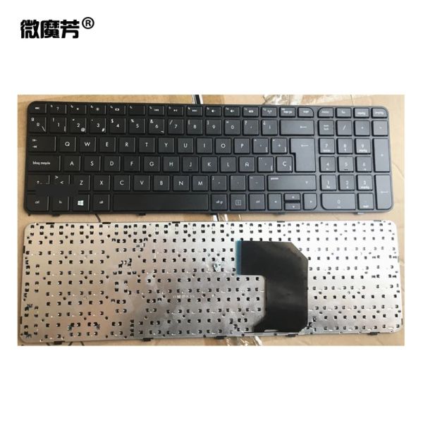 Keyboards SP/FR Spanische neue Laptop -Tastatur für HP G7 G72000 G72001TX G72025 G72145 für Pavilion G72000 G72100 G72200 G72300