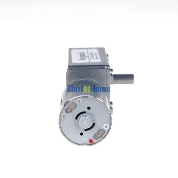 JGY-370 Türbin Solucan Dişli DC Dişli Motor JGY370 6V 12V 24V DC 6 ~ 210 RPM Şaft 6mm Yüksek Tork Self Kock