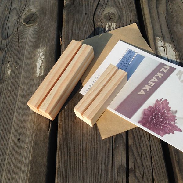 Высококачественные деревянные свадебные номера карты держатель подставка для сосновой древесины для домашнего ресторана Manu Holder 5pee Peect может настроить