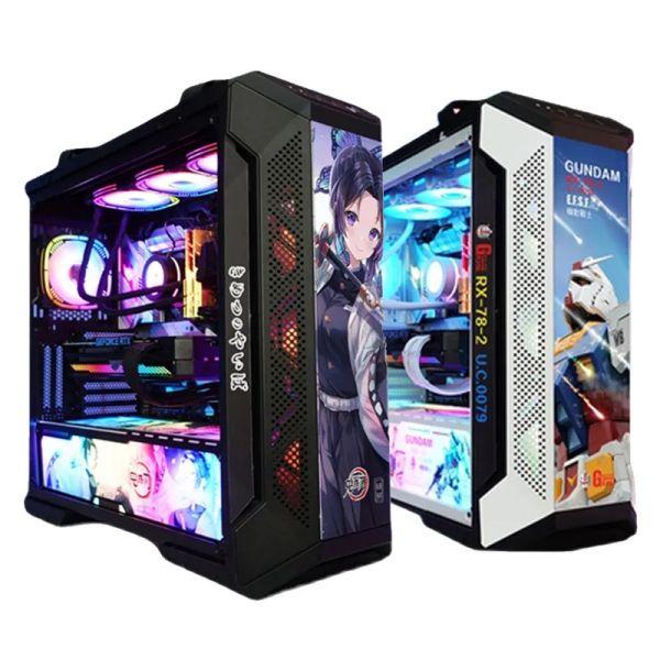 Torri Kit di pannelli di illuminazione argb fai -da -te per Asus Tuf GT501 Rog Gamer Case PC, Mod Gabinet Animazione Tema Light Board Rebuild 10pcs