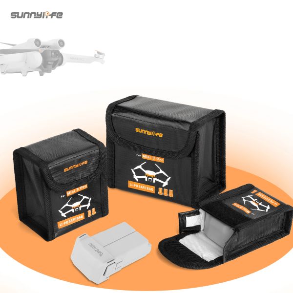 Drohnen Batterie sicherer Beutelschutz für Mini 3 Pro Lipo Safo Safo Explosionssicheres Zubehör Batterie Safe Bagfor Mini 3 Pro