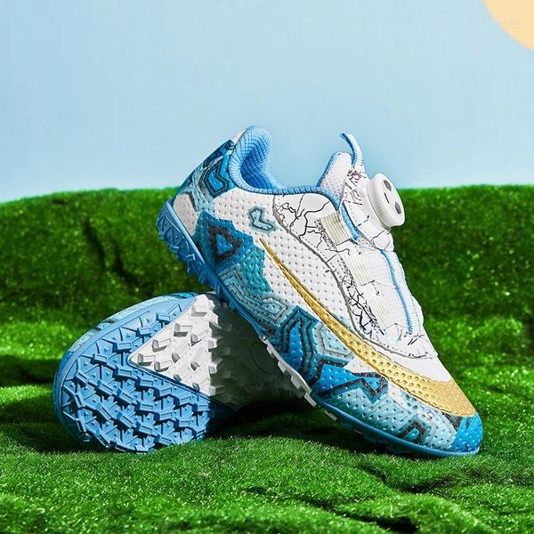Amerikan Futbol Ayakkabıları Kids Çim Kapalı Futbol Profesyonel Giyim Dayanıklı Eğitim Botları Ultralight Çim Nefes Alabilir Yüksek kaliteli