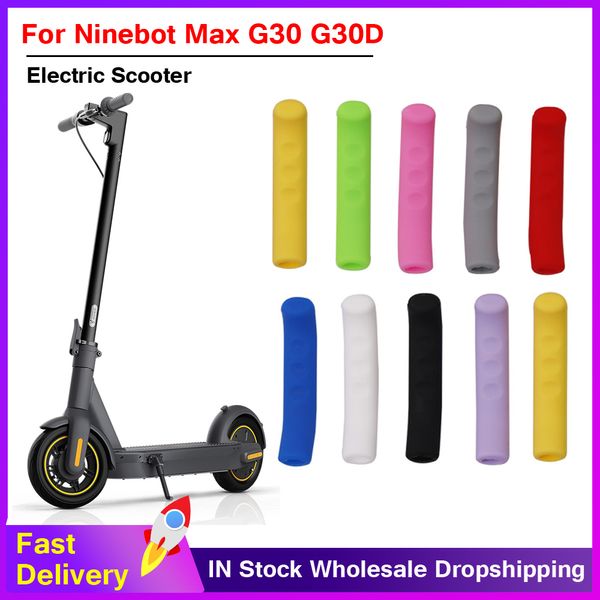 2pcs Универсальный силиконовый гель -тормозный рычаг рычаг для Ninebot Max G30 Skateboard