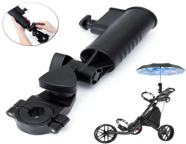 Suporte de guarda -chuva rotativo ajustável universal com 3 clipes de tamanho para carrinho de bebê carrinho de golfe carrinho de golfe carrinho de golfe Cicling5017388