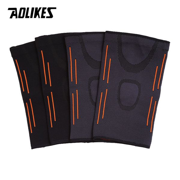 Aolikes 1pcs basket traspirante calcio sportivo sicurezza ginocchiera ginocchisi ginocchio allenamento elastico supporto ginocchio ginocchio protezione