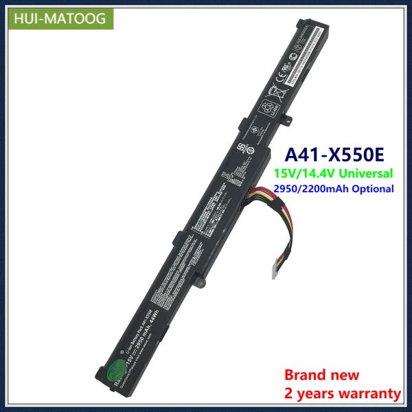 Batterie 14.4V 2950MAH A41X550E Batteria per laptop per ASUS R751 R752 F751 F550 X751 K751 Serie P750L