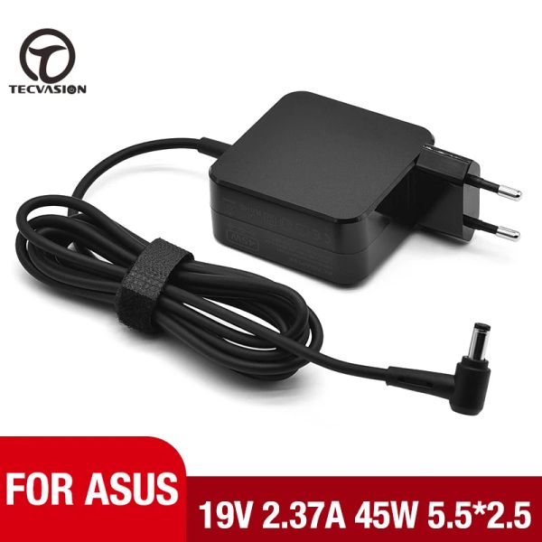 Adattatore 19V 2.37a 45W 5.5*2,5 mm Adattatore di potenza per laptop per Asus X551 X751MA F551C K53S K53E K52F X555LA TP550LA X551M X551MA X555U