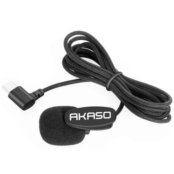 Accessori Akaso Brave 6 Plus Microfono esterno Sound per Akaso Brave 6 Plus Camera 4K Sports Camera Solo Accessori per fotocamera